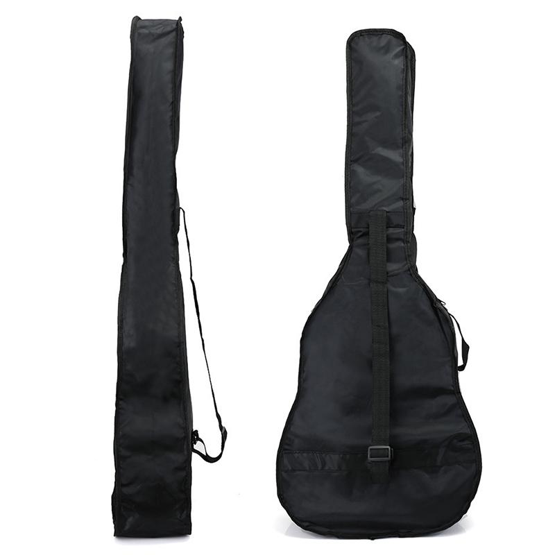 Guitar Waterproof Bag 30/38/40/41inch Waterproof Universal Single Layer Backpack Oxford Cloth Guitar Bag For Instrument Storage