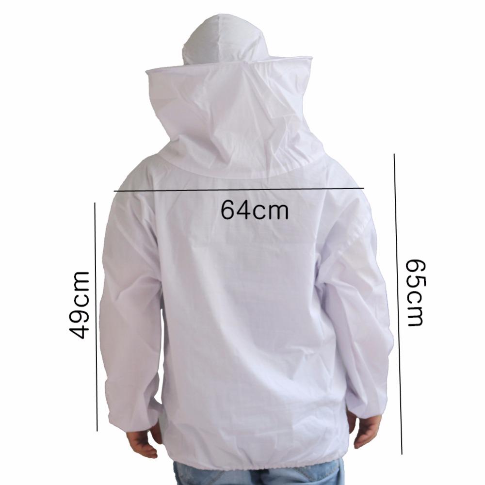 1 Pezzo Abbigliamento Anti-ape per Apicoltura Tuta Protettiva Abbigliamento Protettivo per Api Cappello a Velo per Api Guanti Protettivi Insetti Strumenti per Apicoltura