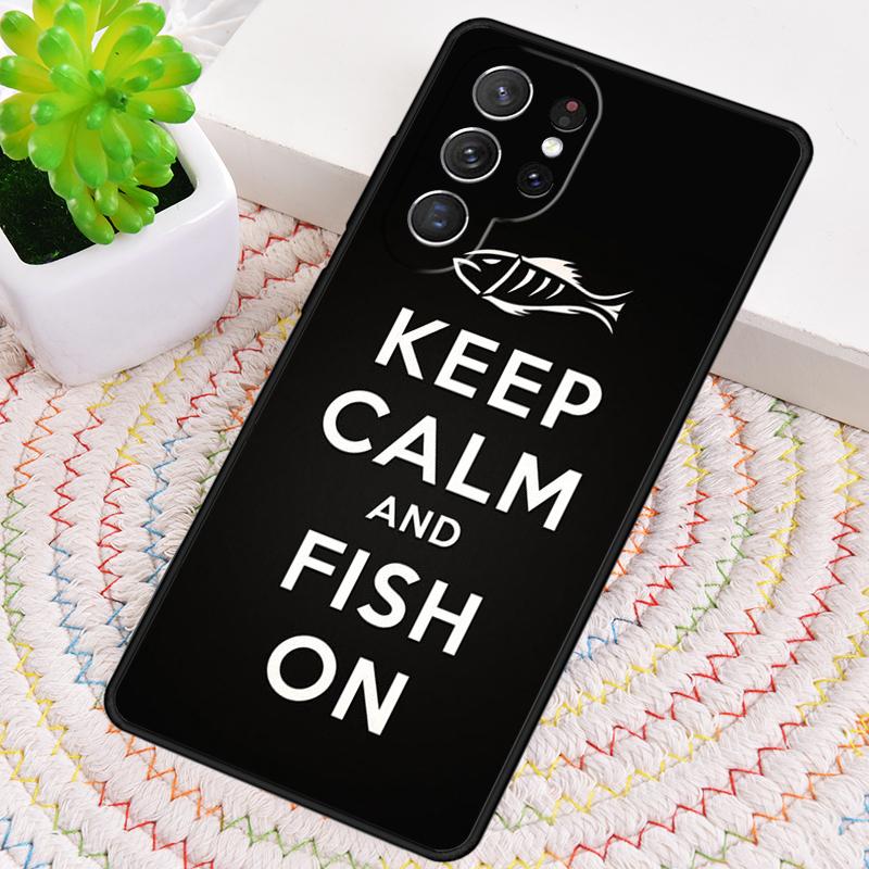 Fishing Box Carp Fishing Phone Case for Samsung Galaxy note 10 pro S26 Ultra S23 S24 FE S25 S21 S22 PLUS shockproof Cove