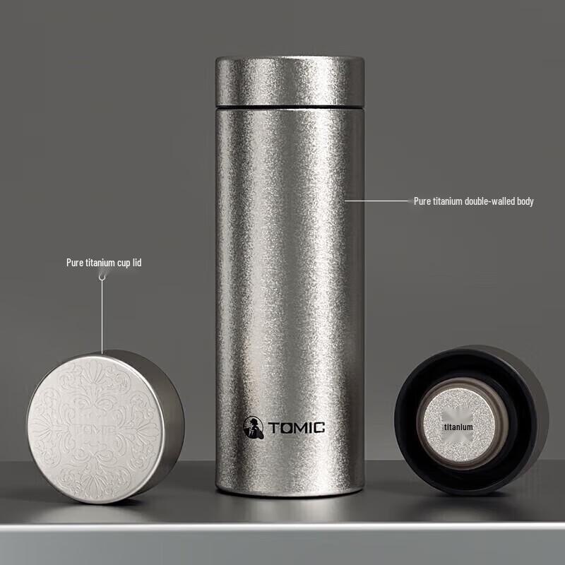 Temeike Pure Titanium Insulated Travel Mug