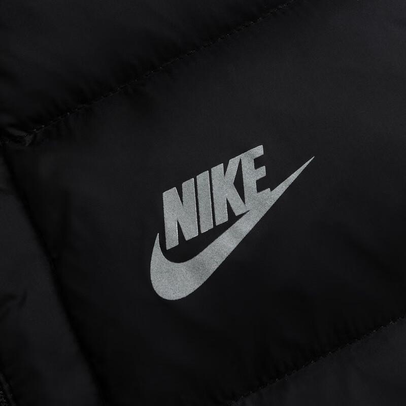 Nike Boys' Winter Mid-Length Hooded Down Jacket