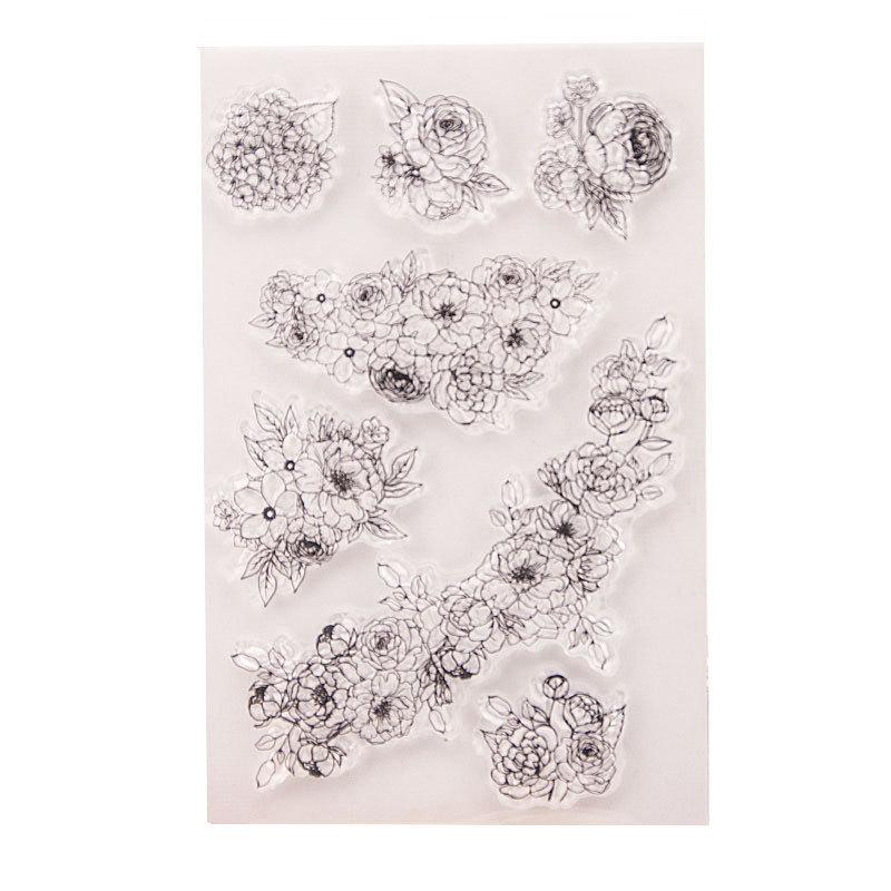 Clear Stamps for Card Making and Journaling, Birthday Retirements Phrase Silicone Rubber Stamps for Journals Album Scrapbooking