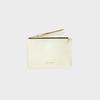 Emma Card Coin Purse White Pearl