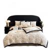 Winter Fleece Bedding Set Milk Velvet Rabbit Trim Double Sided Thick All