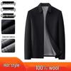 2025 Men's High-End Wool Lapel Jacket - Autumn/Winter Bestseller