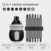 Ratchet Screwdriver Set Short Shaped Radish Head High Hardness Labor-Saving Multi-Functional Dual-Purpose