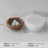 Drop Glue Aromatherapy Gypsum Little Bird Nest Ornaments Pendant Silicone Mold