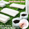 100Pcs Seedling Plants Nursery Bags Organic Biodegradable Grow Bags Eco Friendly
