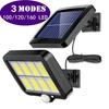 COB LED Solar Wall Light PIR Motion Sensor Floodlight Waterproof Outdoor Garden Lamp for Garden Décor Pathway Street Solar Lamp
