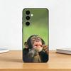 Funny Monkey M-Memes Phone Case Black Silicone Soft For Samsung Galaxy A73,A72,A71,A70,A53,A52,A51