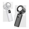 Portable High-Speed Foldable Fan with Ice Pack – Handheld, Neck Hanging, Silent for Office Use