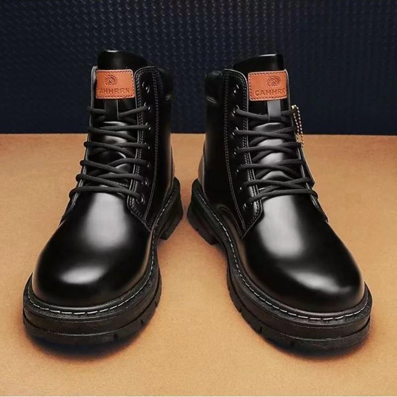 Pánské boty Trendy Pánské Boty Protiskluzová Platforma Vysoce kvalitní Móda Ležérní Klasika V akci Nová velikost 44 Designer 45