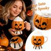 Halloween Kürbis Tasse für Kaffee Tee Heiß - Keramik Neuheit Geschenk Tasse