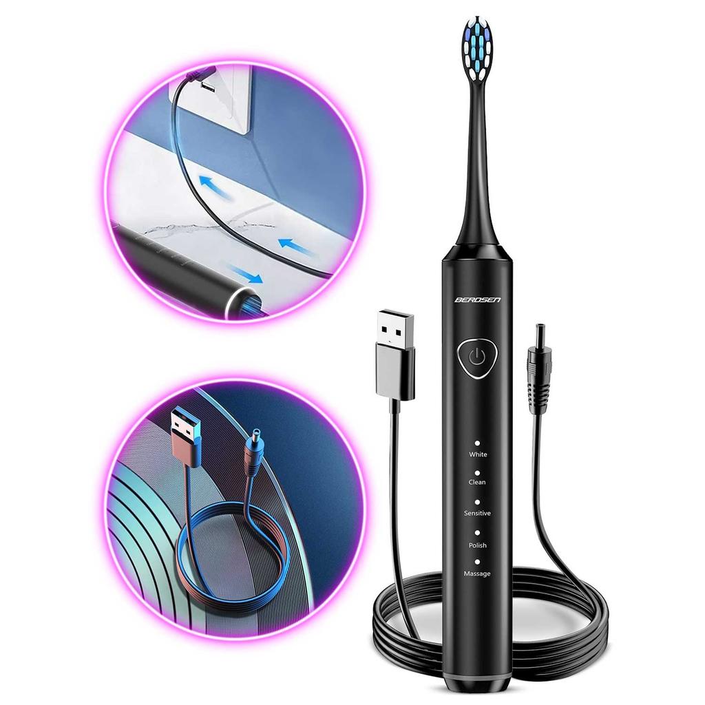 Sonica B5 Black Sonic Toothbrush