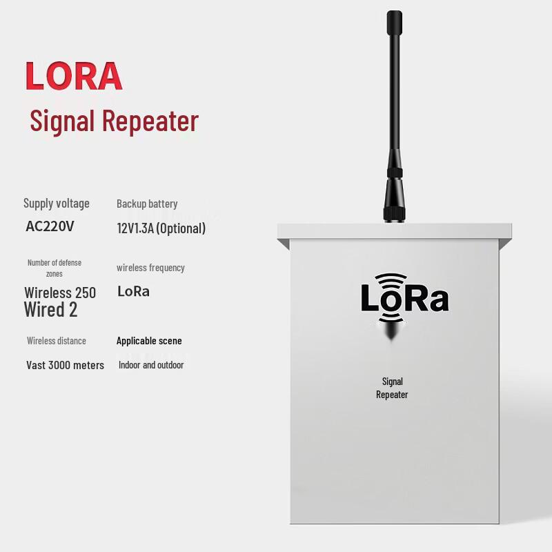 Brangdy LoRa IoT Wireless Smoke Alarm Signal Repeater