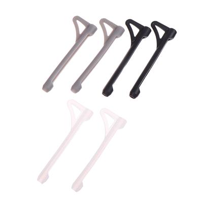 2 Pairs Glasses Accessories Invisible Ear Hooks Tip Eyeglasses Grip Anti Slip Temple Holder Silicone Cover
