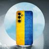 Ukraine Flag For Samsung Galaxy S25 S24 S23 Ultra S22 S21 Plus S20 Black Soft Silicone Protective Case