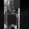 NARUMI Glassworks Window Clear Clock, 31cm Tall, Pendulum Clock GW1000-11036