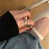 Open Ring for Women Simple Knot Design Fashionable Line Wrapping Ring Geometric Style Ins Personality Ring