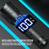 800W LED Flashlights 10000000 LM Powerful 2000mAh Battery Tactical Torch Flash Light USB Rechargeable Lantern with Smart Display