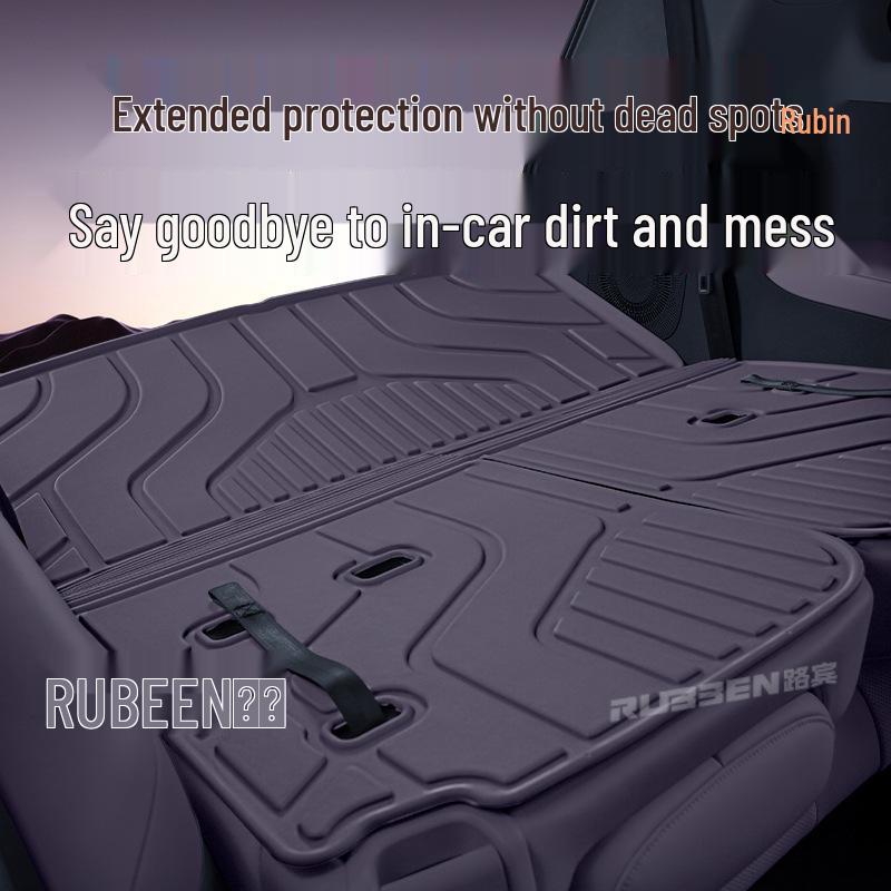 Leapmotor C16 Semi-Enclosed Trunk Mat: New Model Car Interior Carpet Tail Box Mat