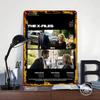The XFiles Metal Poster Customized Wall Art Retro Vintage Tinplate Signs for Mancave Decoration Room Setup Decorations Man Cave