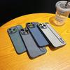 Simple Business Retro Leather Texture Wristband Suitable for IPhone15promax, Anti-drop Apple 14 Phone Case 13