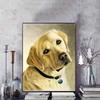 Lonely Dog Diamond Painting Set, 5D Cross-stitch Craft Painting, DIY Gem Rhinestone Crafts Decoration Home Wall Mural