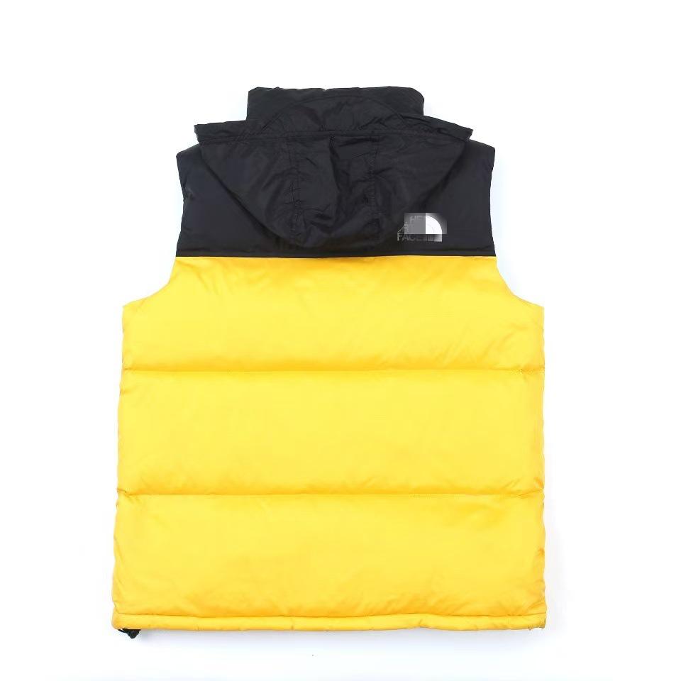 North Face 1996 Down Vest: Unisex Embroidered Jacket, Couple's Thickened and Warm Gilet for Cold Protection