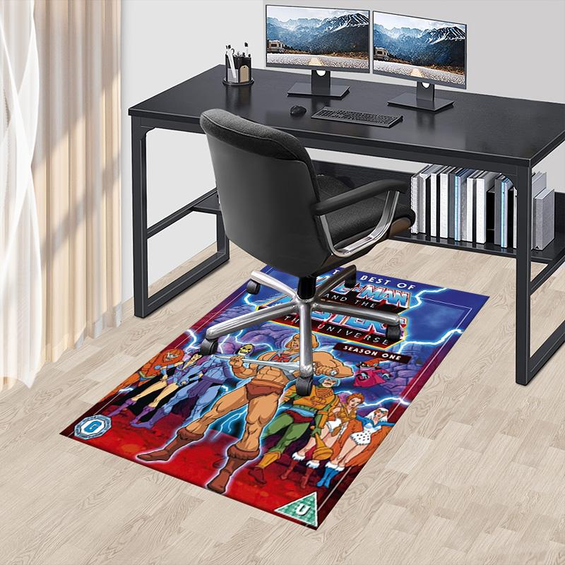 Heman Masters Universe Season One Carpet For Playroom Bedroom Living Room Sofa Home Decorkids Game Area Rug Nonslip Floor Mat