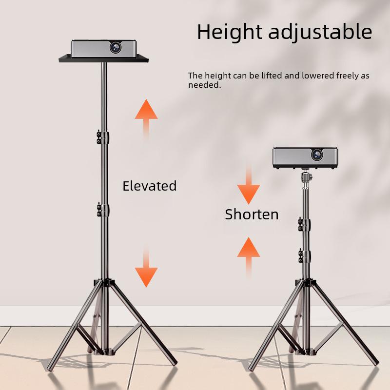 Retractable Universal Projector Tripod Stand for Home and Bedside Use