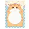 Cartoon Shape Design Stick Note Selves Stick Write Pad Reusable for School Office Journaling Multipurpose Paper Notepads