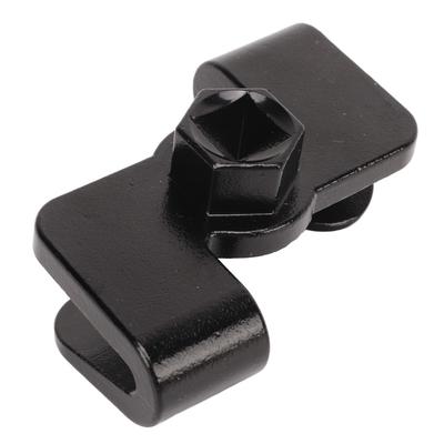 Universal Carbon Steel Wrench Extender 1/2 Inch Drive Black Extension Wrench Tool 21 Mm Hex Drive Torque Adaptor Garages