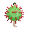 Opblaasbaar Virus Kostuum Pak - Halloween Cosplay Cartoon Mascotte