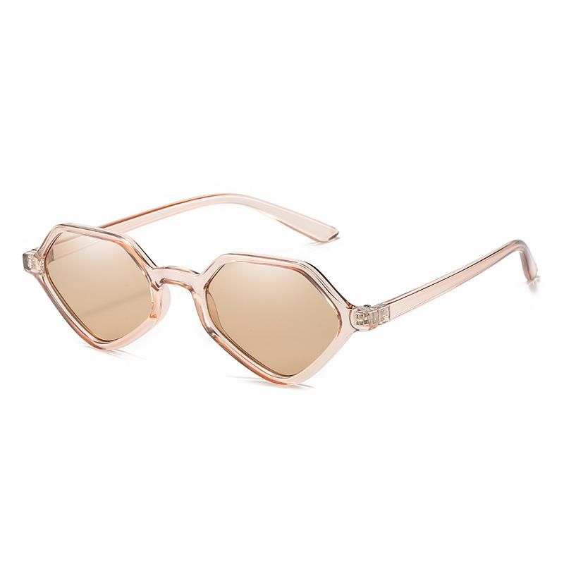 Geometric Sunglasses Simple Retro Half Triangle Personality Glasses Internet Celebrity Hip Hop Sunglasses Women