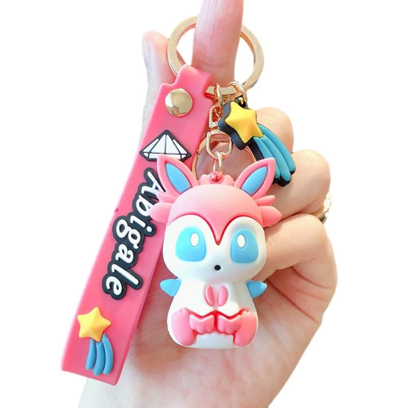 

Эволюция Иви Кукла Амбреон Сильвеон Брелок Подвеска для сумки Детские подарки Sylveon