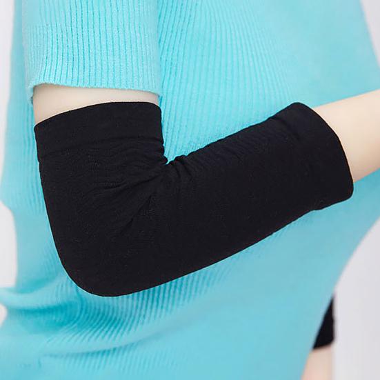 1 Pair Arm Gloves Fitted Slimming Weight Loss Shockproof Arm Sleeve for Running