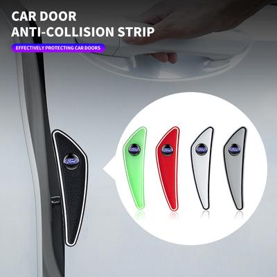 Car Door Edge Protection Guards Buffer Trim Molding Protection Strip Scratch Protector For Ford Raptor Fiesta Focus 2 3 4 Mondeo