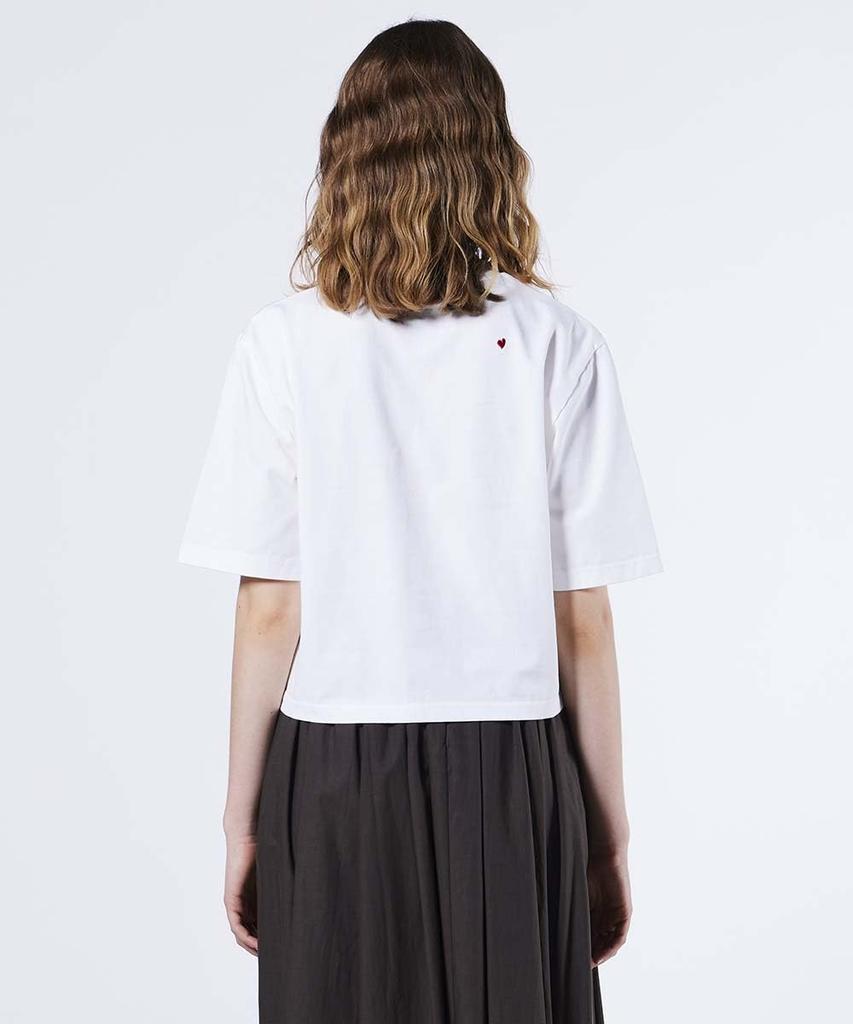 Double Standard Clothing Chain Stitch Women's T-Shirt, 0208-021-253