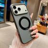 Color-Block 360° Rotating Magnetic Stand Case for iPhone 17 Pro Max with Apple 16 Skin Feel