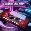 Custom Name Personalized Neymar Jr Pattern Mousepad, Laptop PC Desk Mat, Decorative Desk Mat for Home Keyboard Pad Gift