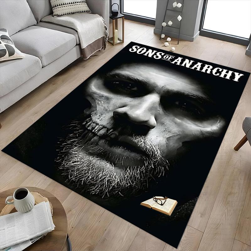 1pc Sons of Anarchy Carpet, Office Rug Outdoor Mat Home Decor Area Carpet Festival