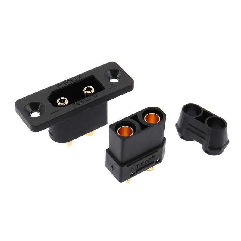 Connettore Maschio-Femmina ad Alta Corrente XT90H-F per Batteria al Litio di Aeromodelli (XT90S, XT90E-M)