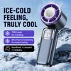 Cooling Ice Cooler Turbo Jet Fan USB Rechargeable Cooling Fan Ice Cooler Fan  Outdoor Travel Office