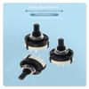 RS26 Rotary Band Selector Switch 1-4 Pole Position 3/4/6/12 Adjustable Gears for Hobbyist Electronic DIY Project Circuit Control