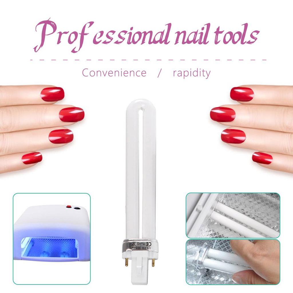 Buy Professional Nail Art UV Gel Dryer 9W Light Lamp Tube Nail Manicure