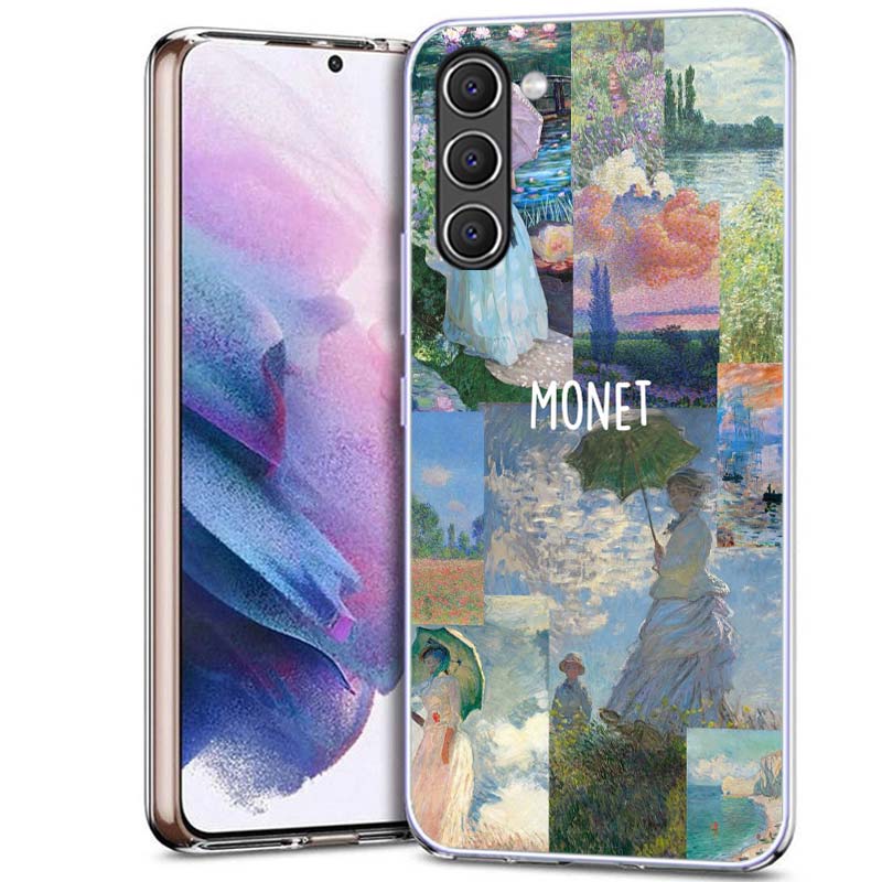Claude Monet Art Phone Case for Samsung A54 A14 A24 A34 A17 A37 A57 A55 A35 A25 A15 A13 A23 A33 A53 A07 A05S A04S A03 A73 Galaxy