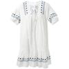 SanCai Summer Embroidered A-Line Mini Dress
