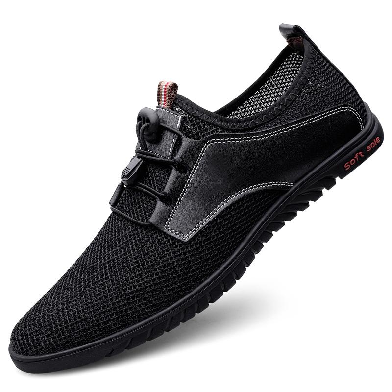 

New Men s Sneakers High Quality Breathable Mesh Casual Shoes for Men Shoes Lightweight Comfort Walking Vulcanize Driving Shoes 46