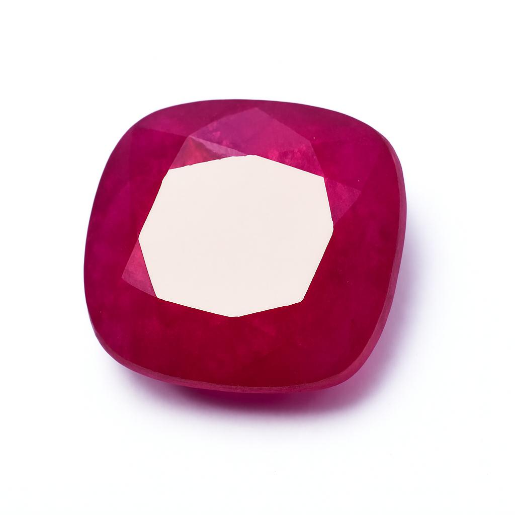 Natural Pink Ruby Loose Gemstone Exclusive 9.30 Ct Square Cushion Cut for Jewelry Making and Crafts